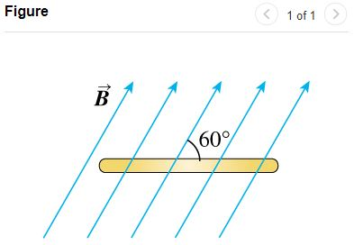 Solved A Flat, Circular, Steel Loop Of Radius 75 Cm Is At | Chegg.com