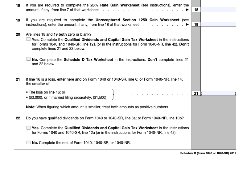 Tax project. Can you help me fill out Schedule D for | Chegg.com
