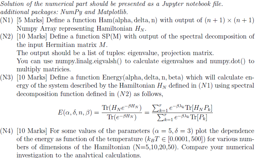 Solved Consider a tight-binding model in a star | Chegg.com
