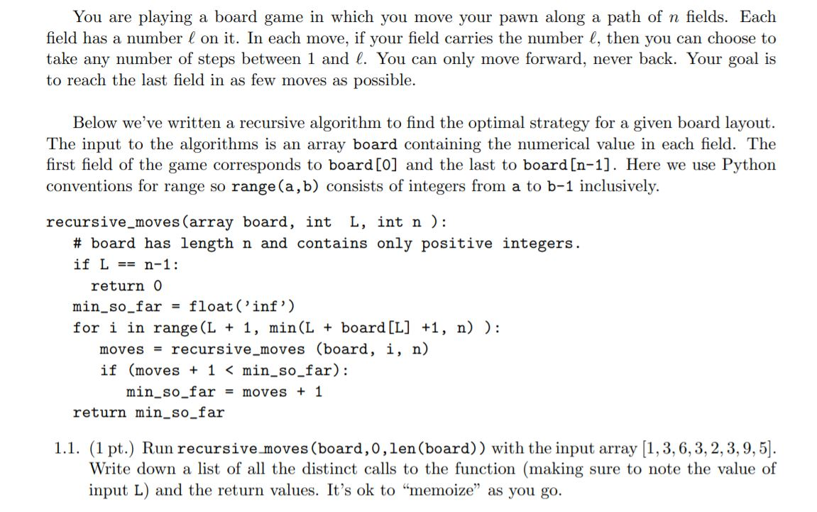 You are playing a board game in which you move your | Chegg.com
