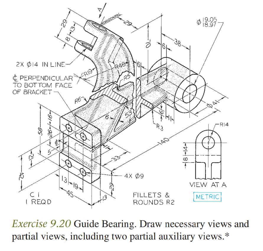 Solved Could someone please sketch this in SolidWorks 2021 | Chegg.com