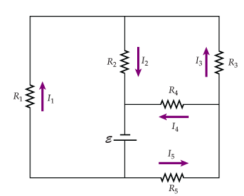 In the circuit shown below Emf = 79.0 V, R5 = 4.00 | Chegg.com