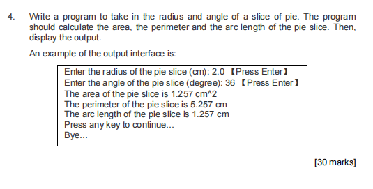 Solved This is Structured Programming. Please help to answer | Chegg.com