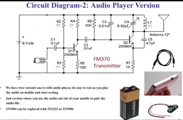 We have two varients one is with audio player, its | Chegg.com