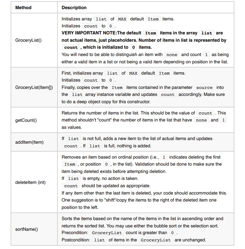 Program 8 Overview In this assignment you will be | Chegg.com
