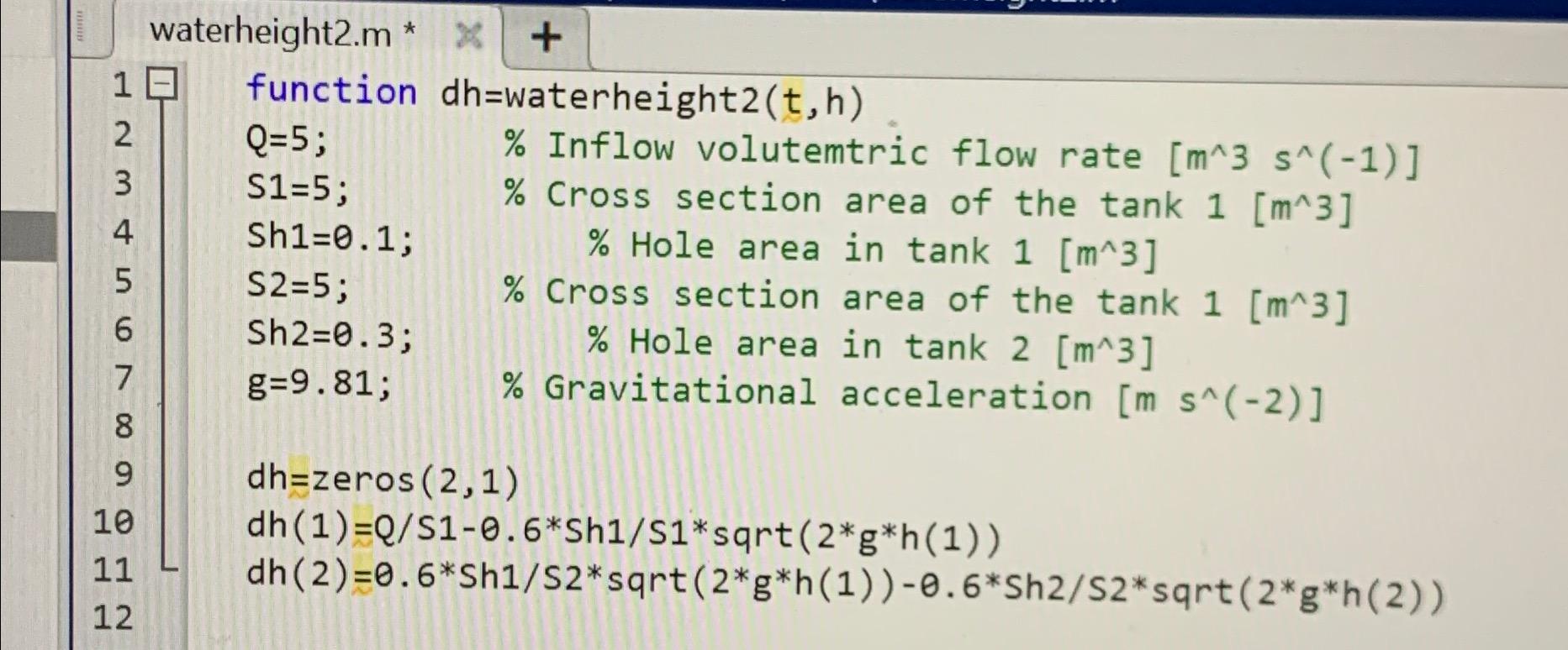 Solved MATLAB Hello, does anyone know how to solve this | Chegg.com