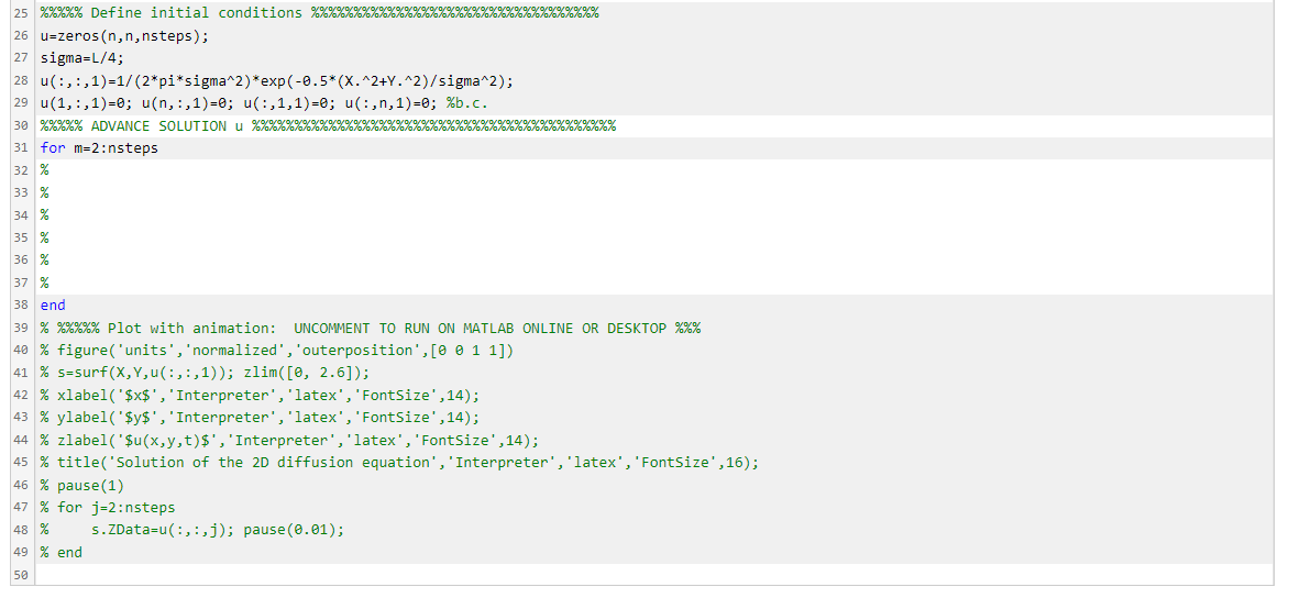 Solved Two-Dimensional Diffusion Equation Solve the | Chegg.com