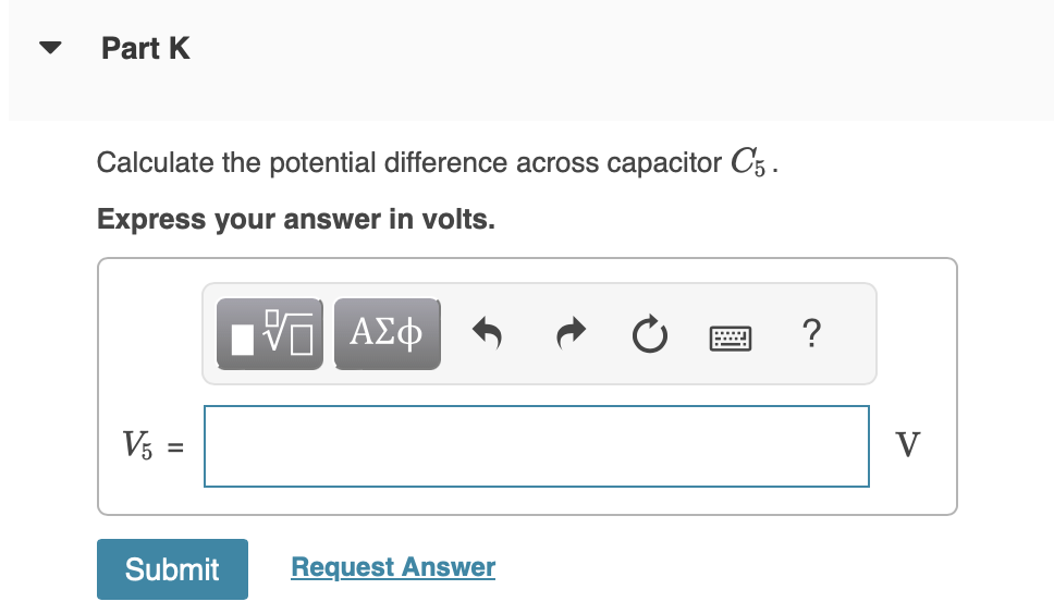 Solved Calculate The Charge On Capacitor C2. Express Your | Chegg.com