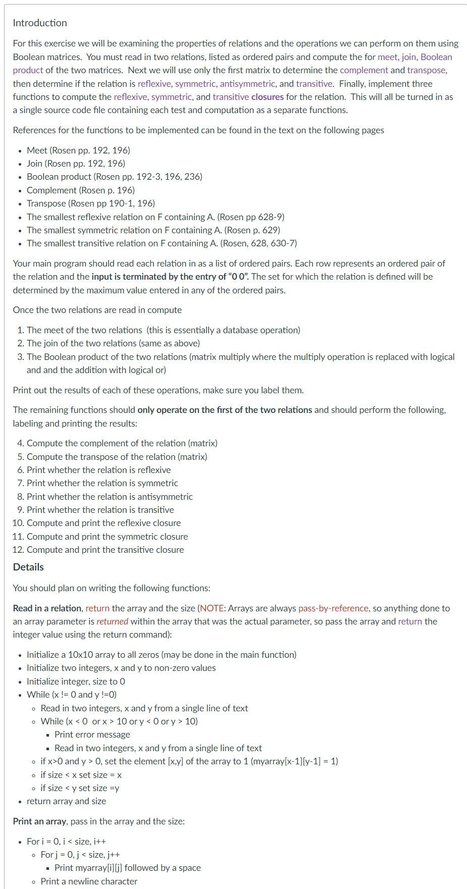 Solved Introduction For this exercise we will be examining | Chegg.com