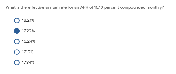 what-is-the-effective-annual-rate-for-an-apr-of-16-chegg