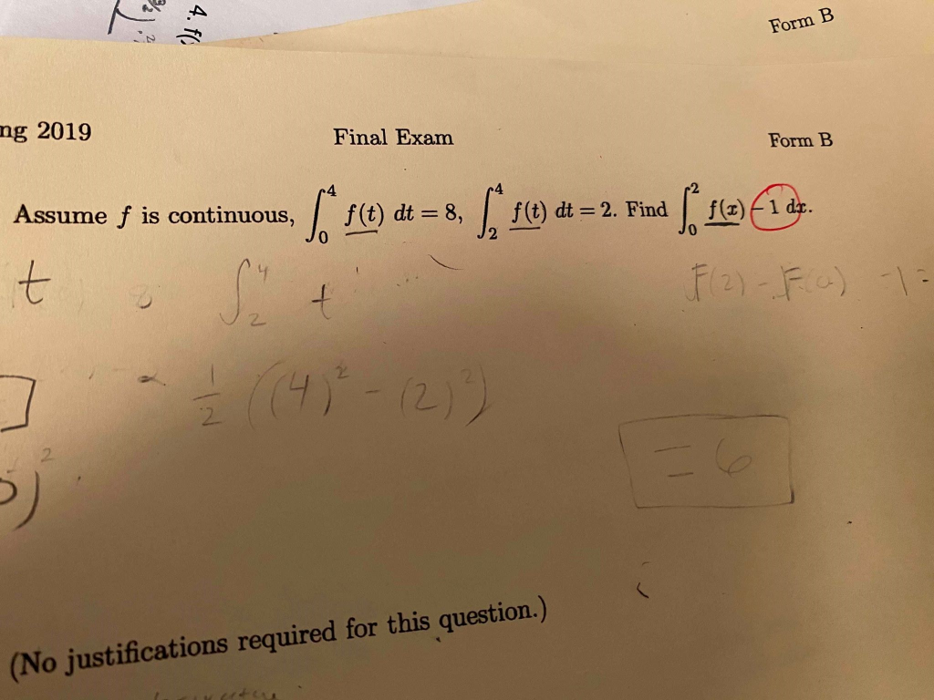 4. B F Form Assume 2019 FC Form Is Exam B Ng Final ...
