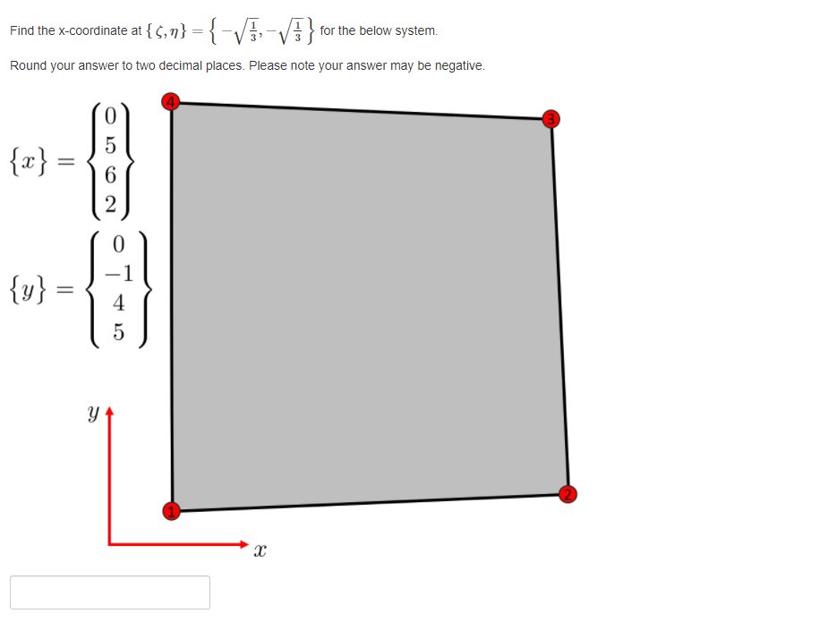 Solved Find The X-coordinate At { 5,7}={-V5-V } For The | Chegg.com