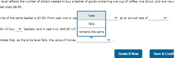 Solved 1. The Level Of Prices And The Value Of Money Suppose | Chegg.com