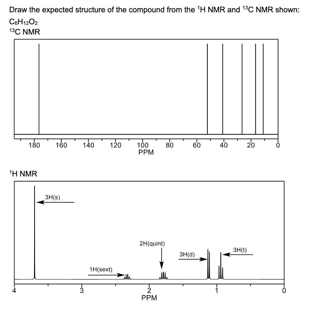Solved Please I need help with these NMR problems and | Chegg.com