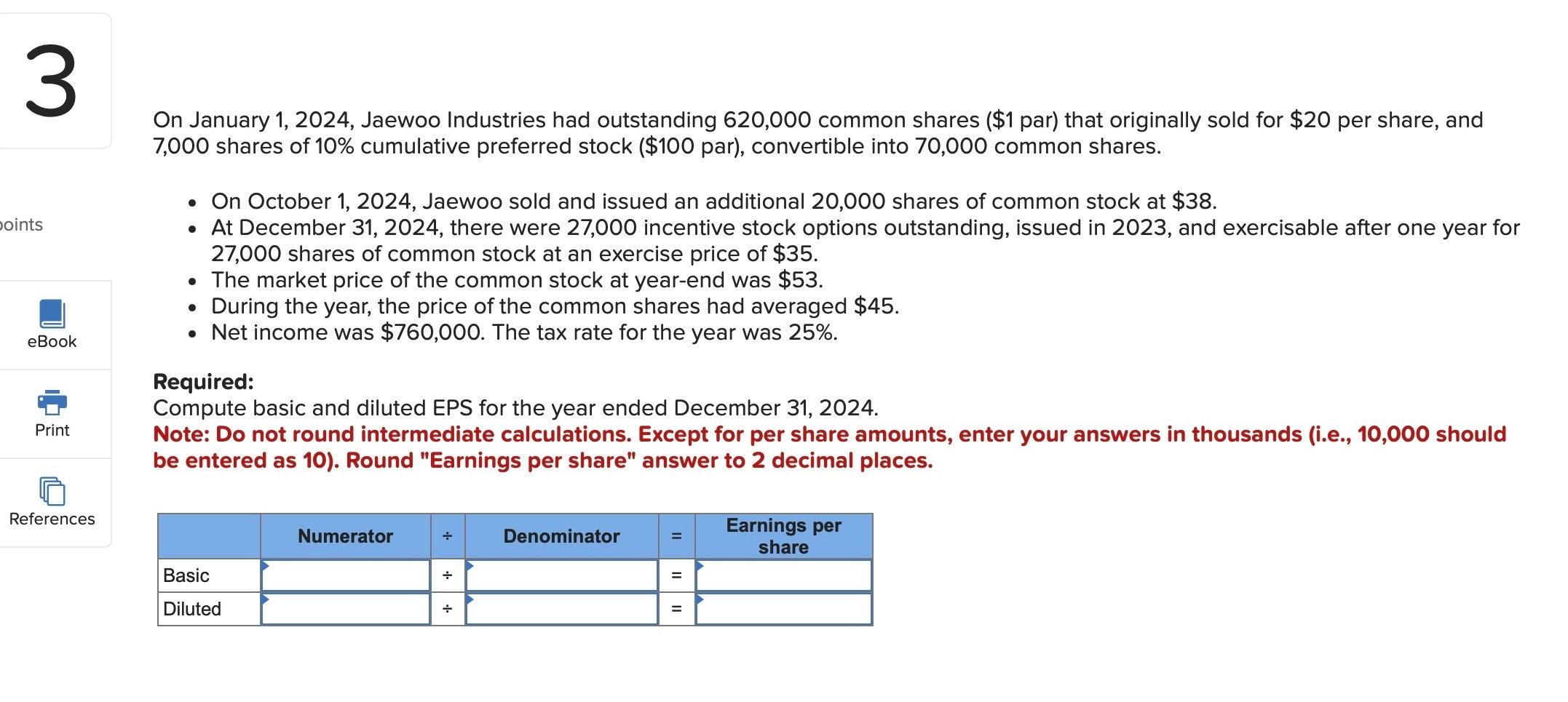 Solved On January 1, 2024, Jaewoo Industries had outstanding