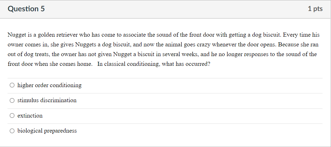 Solved Question 1 In the definition of learning presented in | Chegg.com