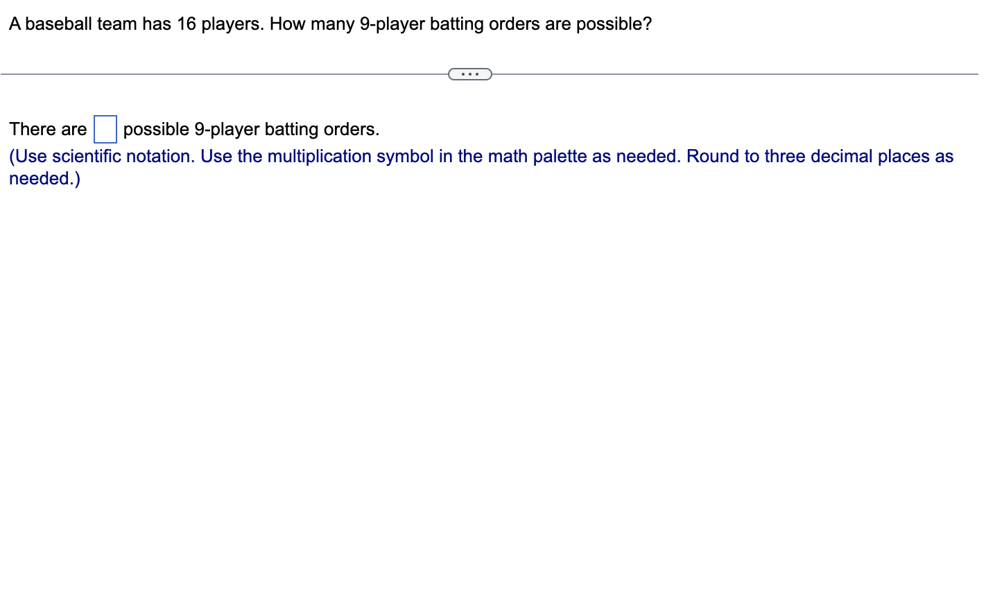 solved-a-baseball-team-has-16-players-how-many-9-player-chegg