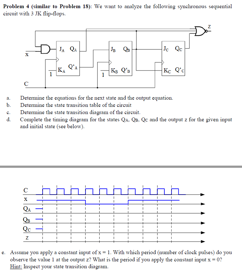 Solved Problem 4 (similar to Problem 18): We want to analyze | Chegg.com