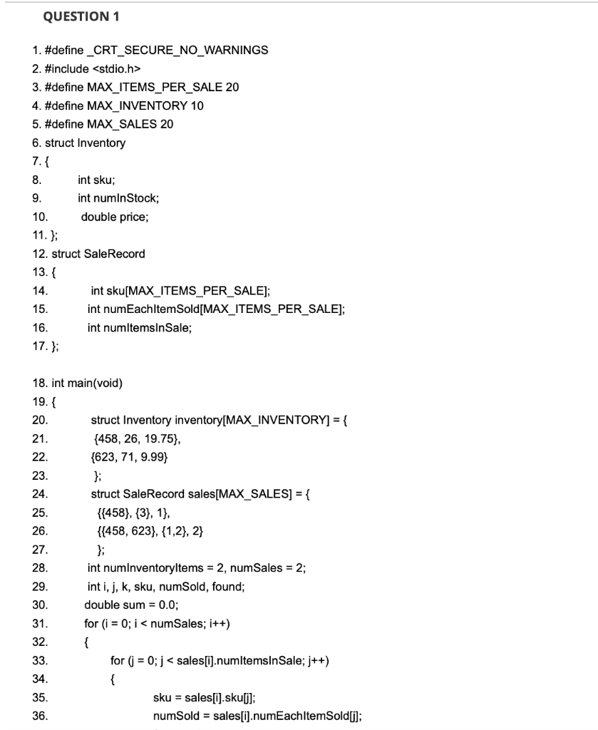 Solved You should do a walkthrough on the following code. It | Chegg.com