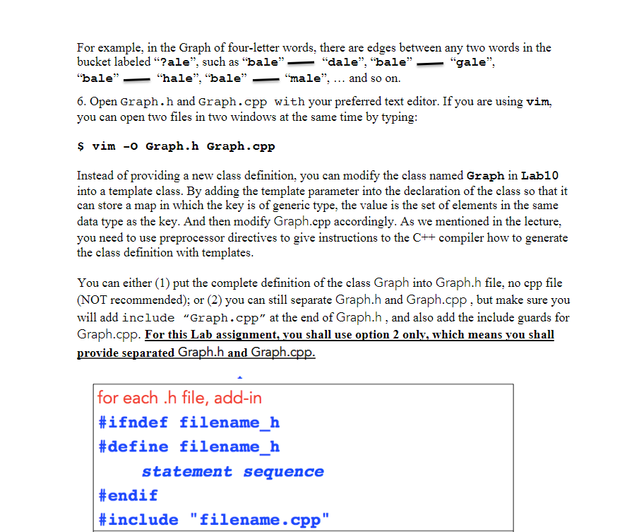 Solved // Display the shortest path on the word ladder from | Chegg.com