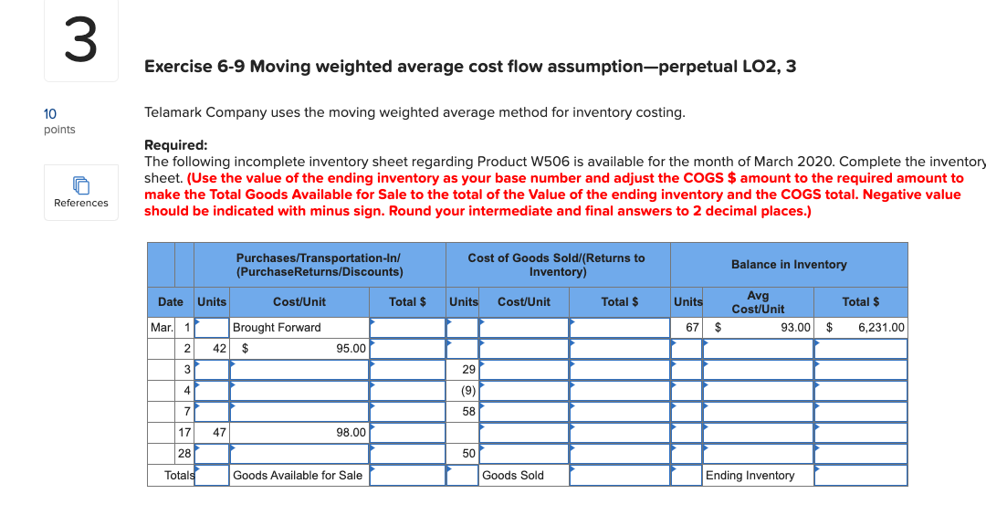 The Weighted Average Cost Flow Assumption