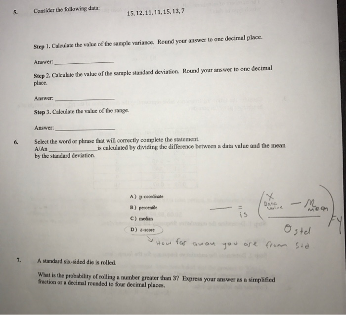 Solved Consider the following data: 15, 12, 11, 11, 15, 13, | Chegg.com