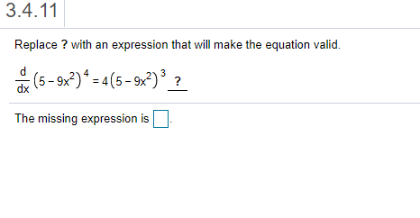 Solved Replace ? with an expression that will make the | Chegg.com
