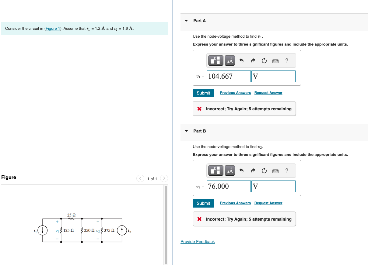 Solved Consider the circuit in (Figure 1). Assume that | Chegg.com
