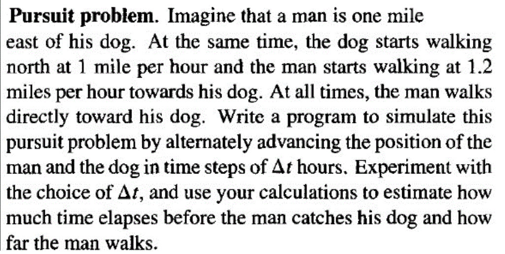 solved-the-dog-pursuit-poblem-chegg