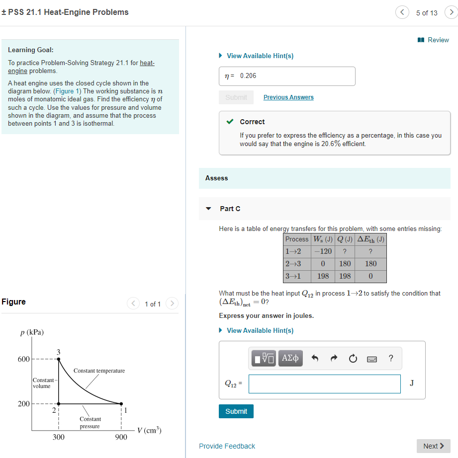t PSS 21.1 HeatEngine Problems 5 of 13 Review