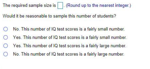 Solved An IQ test is designed so that the mean is 100 and | Chegg.com