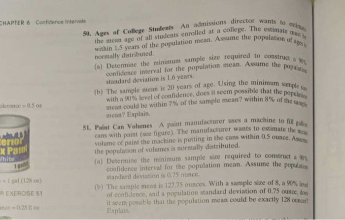 Solved Constructing Confidence Intervals In Exercises 35 38 Chegg