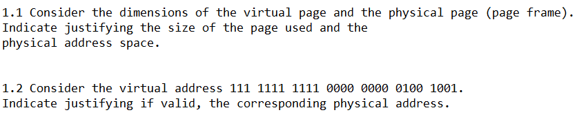 Solved Consider a system with virtual memory and pagination. | Chegg.com