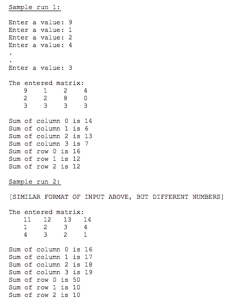 Solved JAVA Create a program that calculates the sum of Chegg