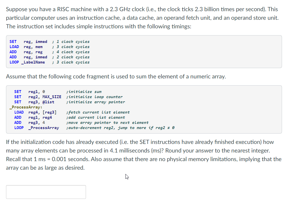 Solved Suppose that you are working with a CISC machine