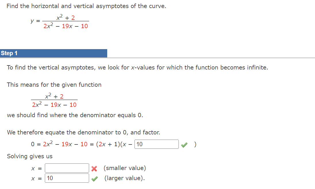 Solved Find The Horizontal And Vertical Asymptotes Of The | Chegg.com