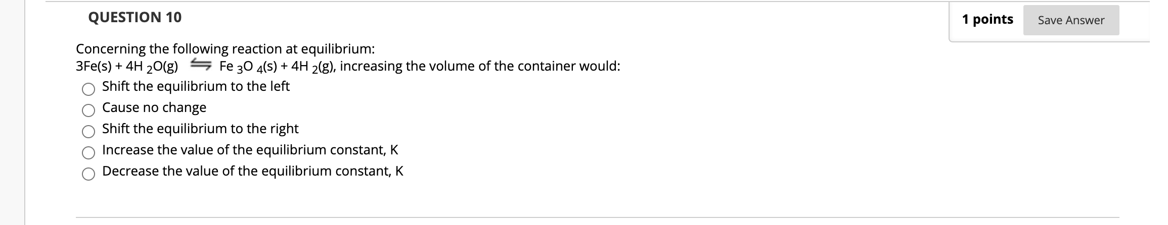 Solved QUESTION 4 1 points Save Answer = What is the pH of a | Chegg.com
