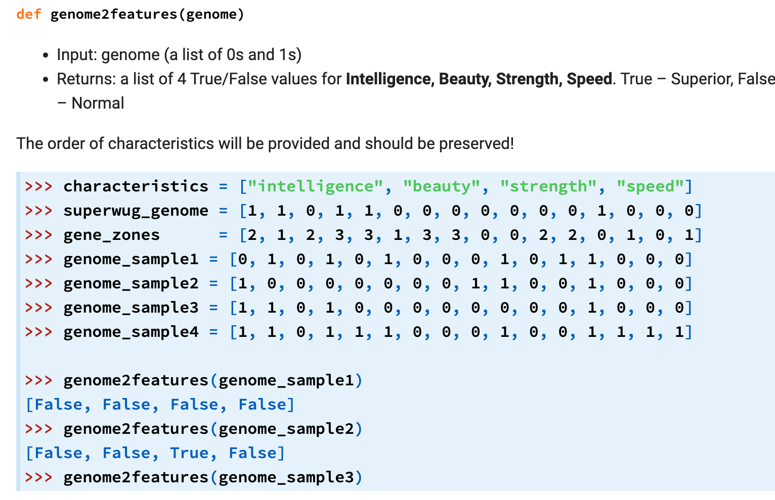 Solved Question 2b: Implement Wug Cloning with Gene | Chegg.com