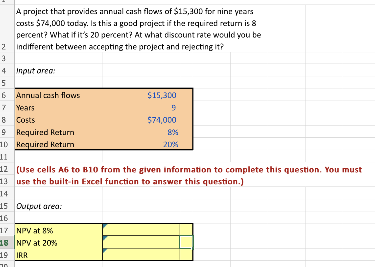 solved-a-project-that-provides-annual-cash-flows-of-15-300-chegg