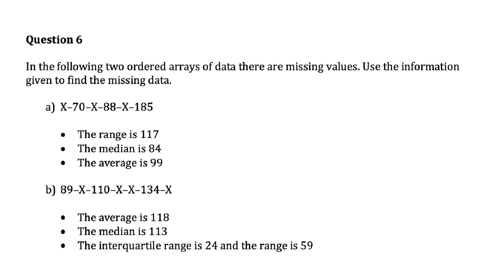 Solved a) Determine if each of the following is a research | Chegg.com