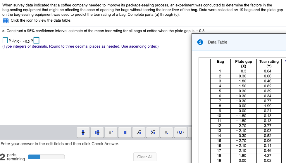 Solved When survey data indicated that a company needed to