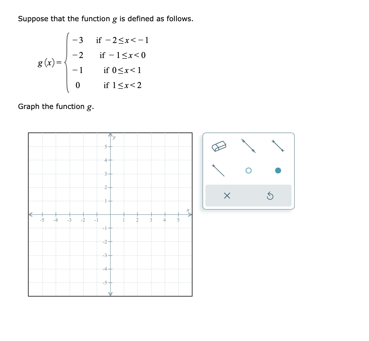 Solved Suppose that the function g is defined as follows. | Chegg.com
