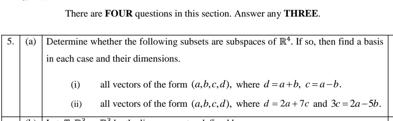 Solved There Are FOUR Questions In This Section. Answer Any | Chegg.com