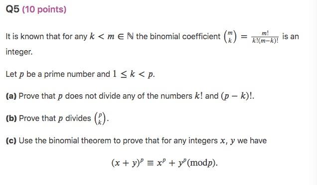 Solved It is known that for any k | Chegg.com