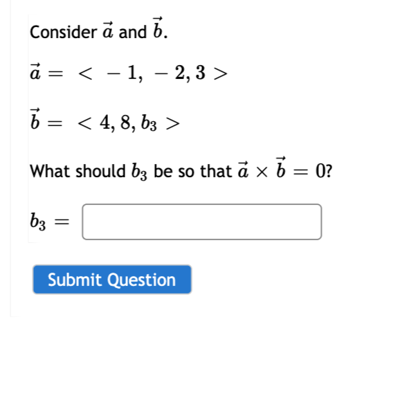 Solved Consider A And B A= B= What Should B3 | Chegg.com