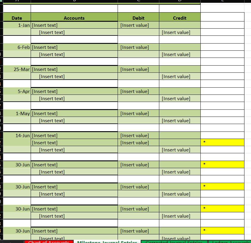 Solved Need help with these journal entries.....here is the | Chegg.com