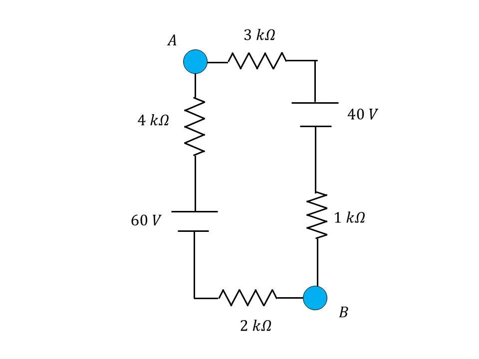 Solved Points A and B are located as shown below. What is | Chegg.com