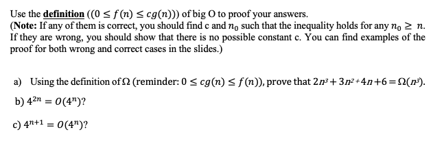 solved-use-the-definition-0-f-n-cg-n-of-big-o-to-proof-chegg