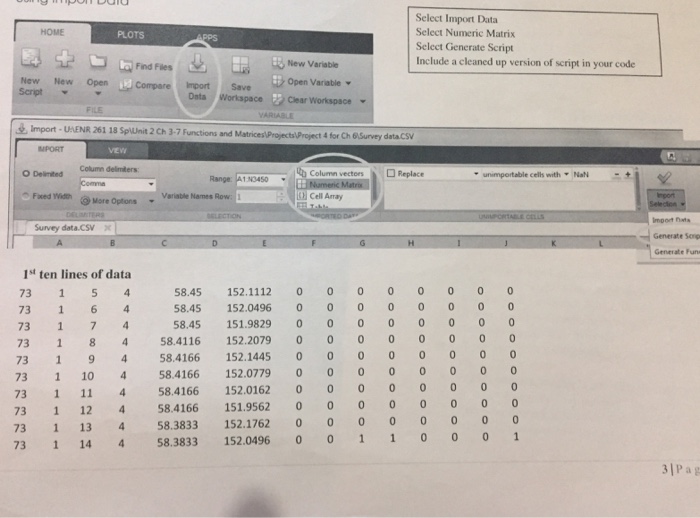 Solved Please make a Matlab code that performs a basic | Chegg.com