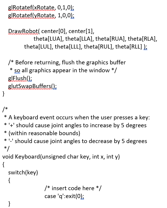 Solved • Download robotSkeleton.cpp. • Complete Steps 1, 2, | Chegg.com